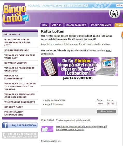 rätta postkod|Rätta lotten här .
